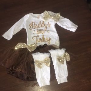 Baby girl thanksgiving outfit